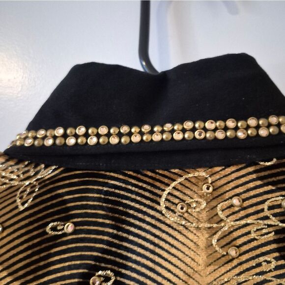 Rhinestone Cowgirl Show Top Jacket Western Wear Horse  Riding Embellished - Picture 12 of 13